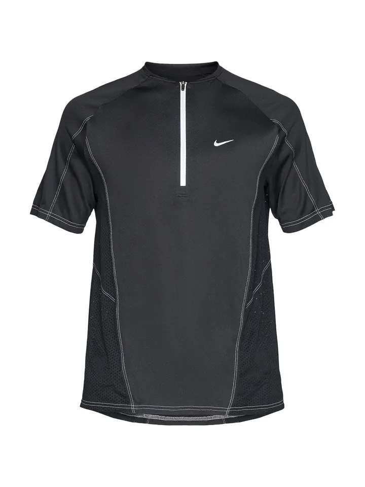 NIKE Camiseta funcional 'RETRO' negro / blanco