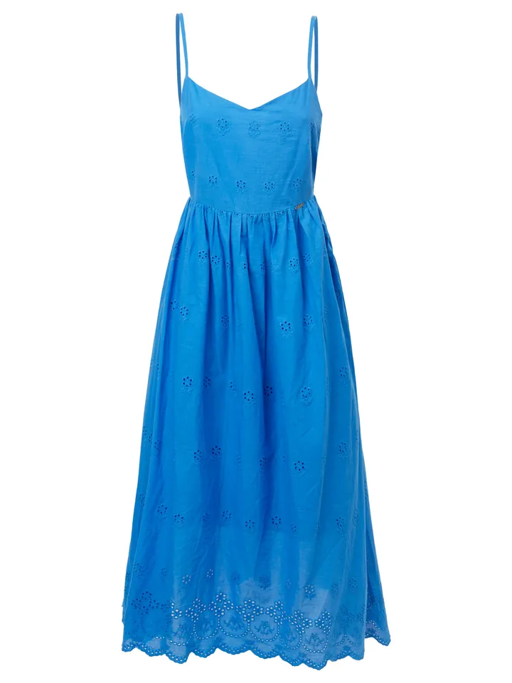 Influencer Vestido azul oscuro