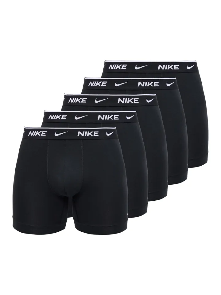 NIKE Underwear Calzoncillo boxer 'Everyday' negro / blanco