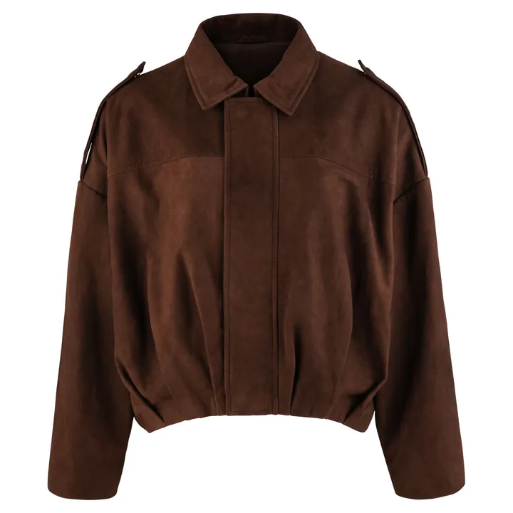 trueprodigy Chaqueta de entretiempo ' Naeko ' marrón