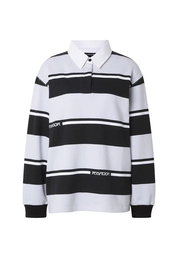 Pegador Sudadera 'Morella' azul cobalto / negro