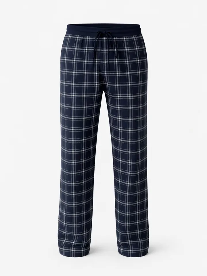 PANTONECLO Pantalón de pijama 'Pantoneclo Men’s Night Wear Long Pajama' azul oscuro