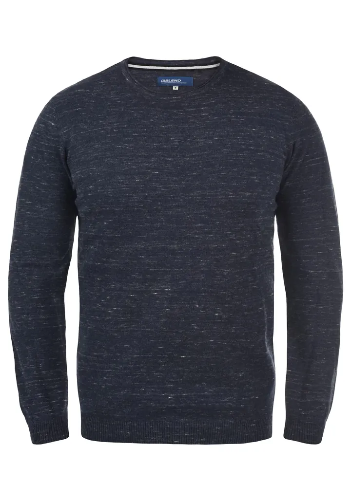 BLEND Jersey 'Adrian'  navy
