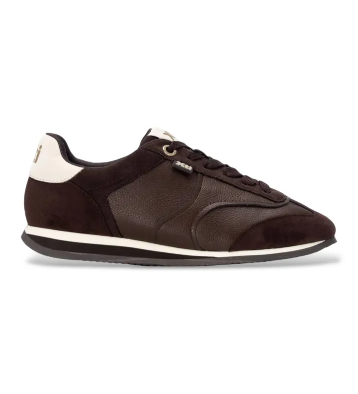 Xti para mujer. 14615001-MARRON Zapatillas 146150 marrón (36), Plano, Cordones, Casual