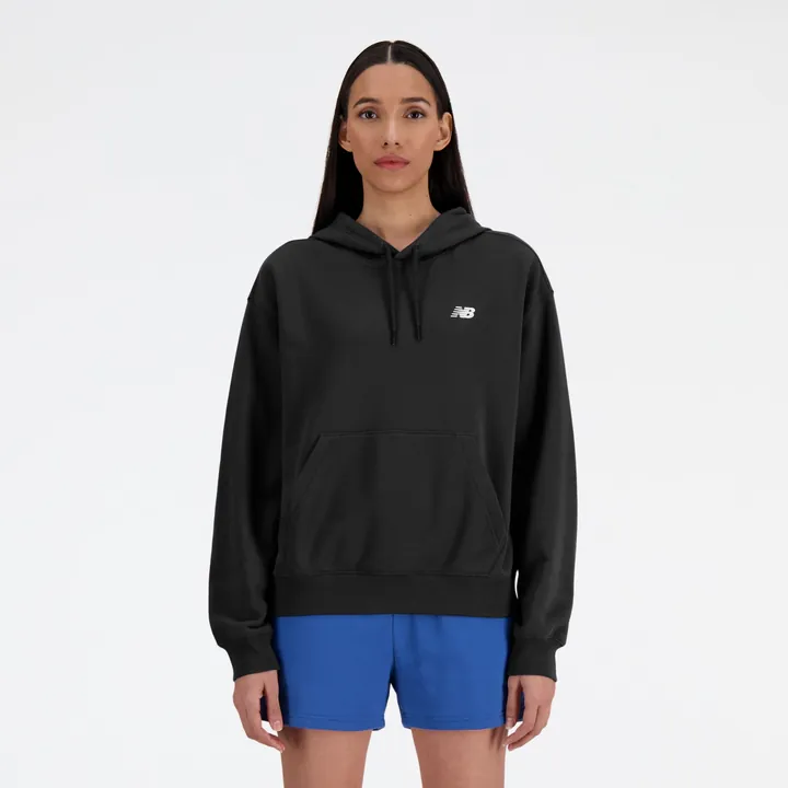 new balance Sudadera 'Essentials' negro / blanco