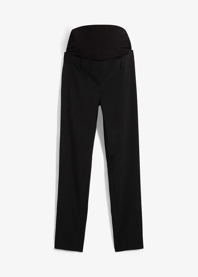 Pantalón premamá elástico con pernera acampanada