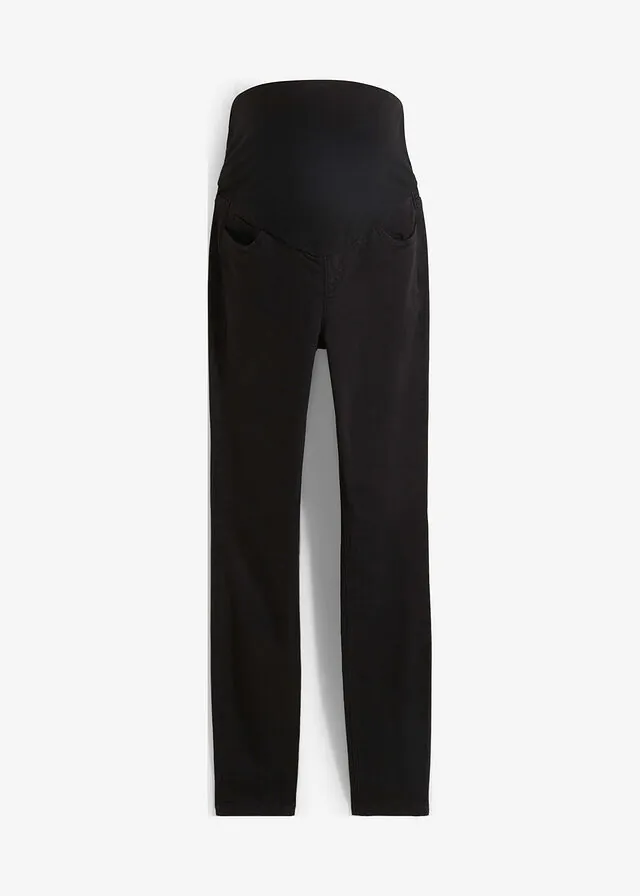 Jeggings premamá con contenido elástico y corte pitillo