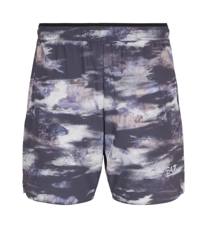 EA7 para hombre. 7M000072_AF13137 Shorts Dynamic Athlete de tejido técnico Ventus7 multicolor (M), Casual, Deportivo, Multideporte, Poliéste