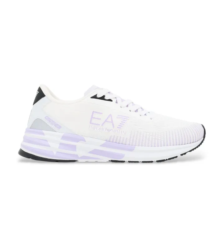 EA7 unisex. 7X000651_AF23103 Zapatillas Crusher Distance Mesh 2.0 blanco (36 2/3), Plano, Cordones, Casual, Deportivo