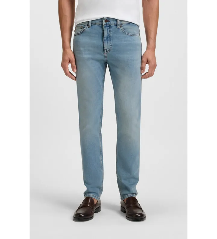 BOSS para hombre. 50524029 Jeans Delaware azul (32/32), Casual, Algodón, Denim