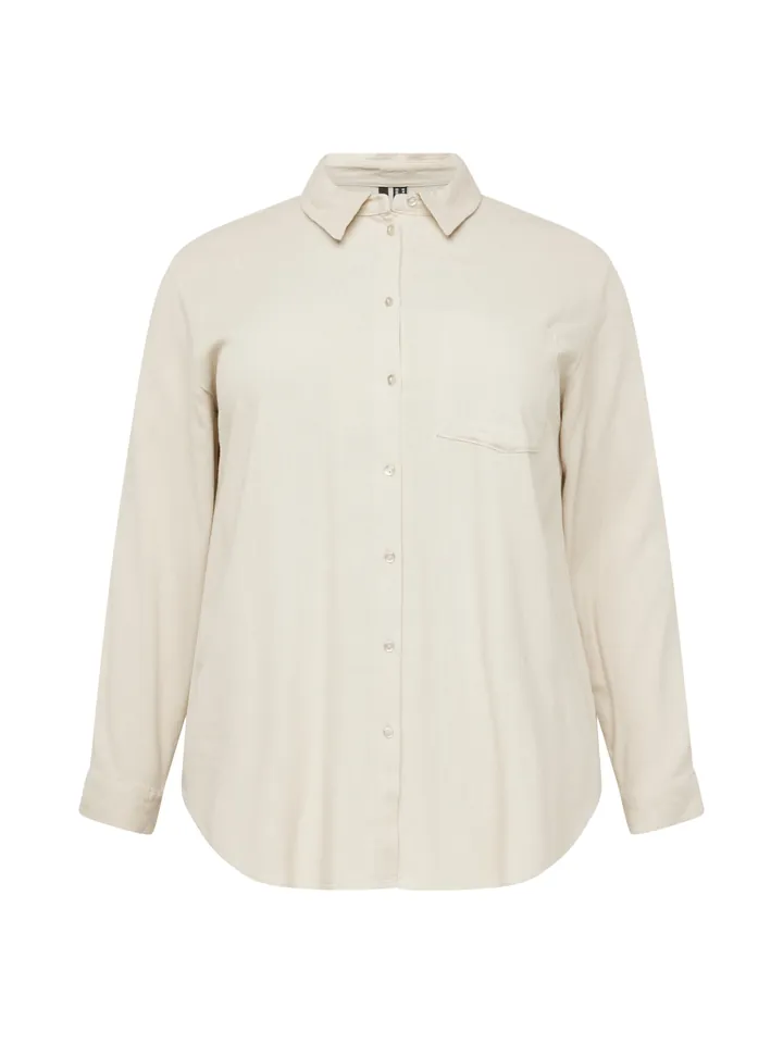 Vero Moda Curve Blusa 'Mymilo' ecru