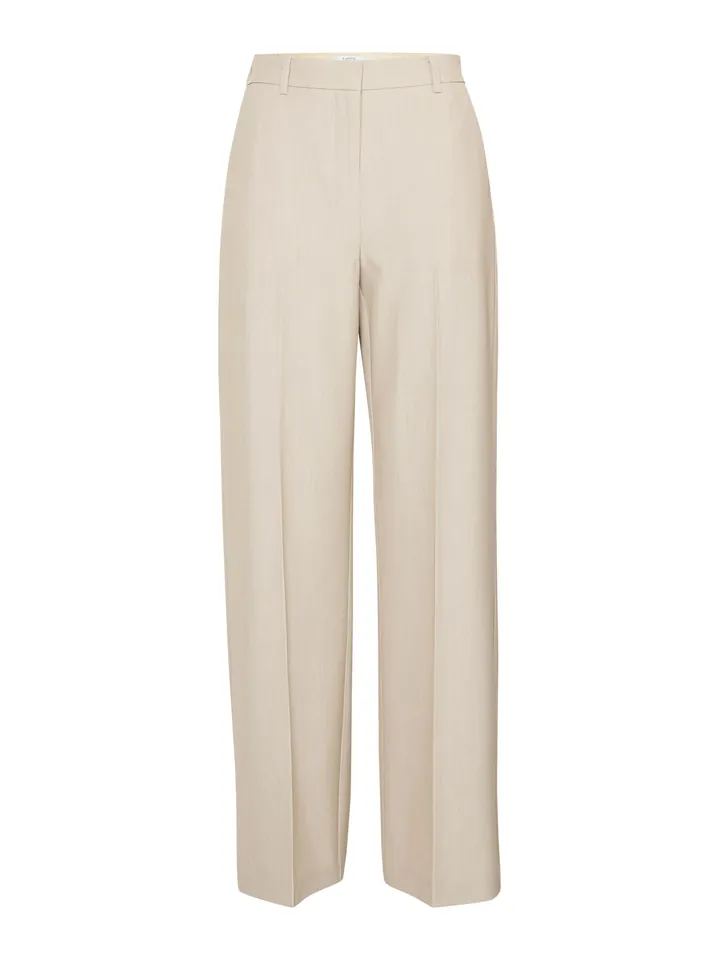 b.young Pantalón de pinzas 'Danta' crema