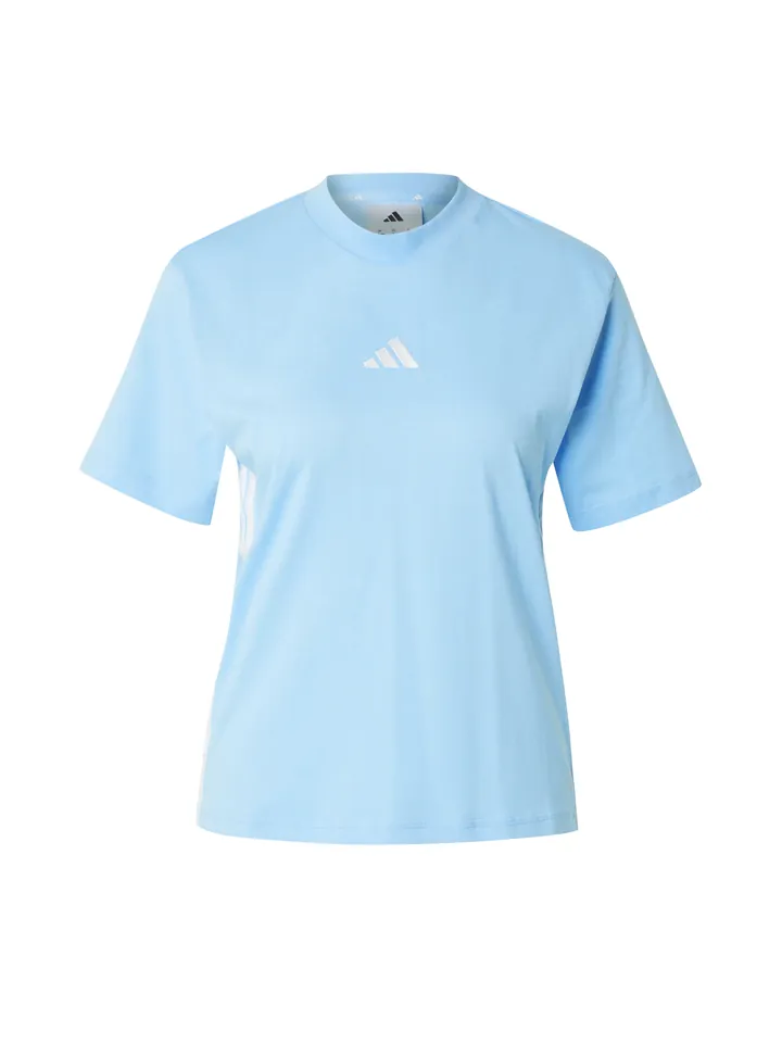 ADIDAS SPORTSWEAR Camiseta funcional 'Essentials' azul claro / offwhite