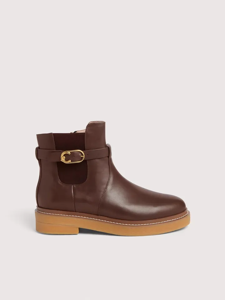 Coccinelle Botas 'C-Saddle Vintage' marrón