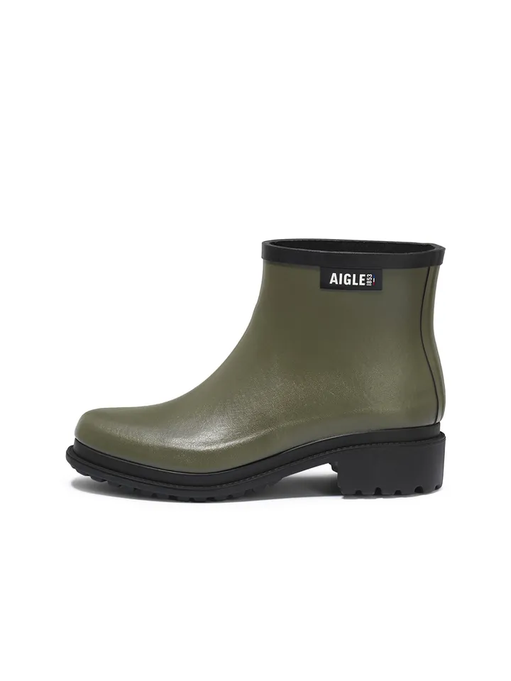 AIGLE Botas de tobillo 'Fulfeel low' oliva / negro / blanco