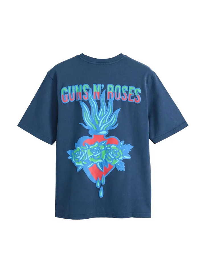 Next Camiseta navy / azul cielo / manzana / rojo