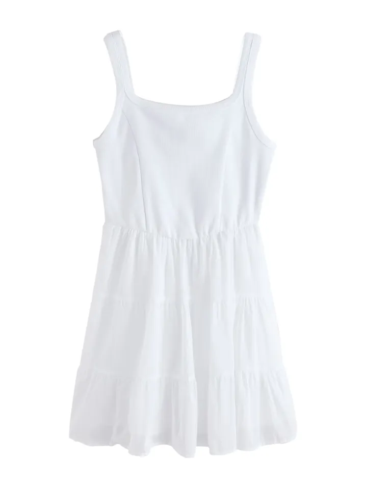 Next Vestido de verano blanco