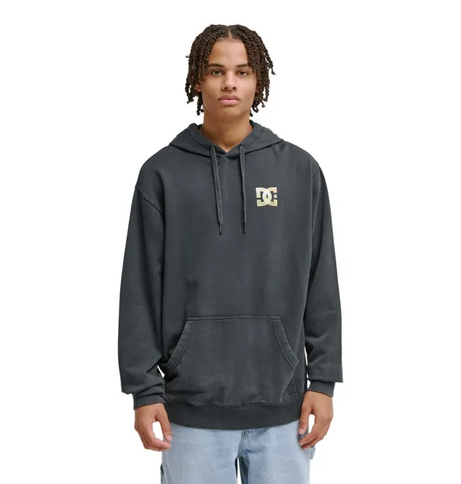 Skull Storm - Sudadera con Capucha Negro Hombre