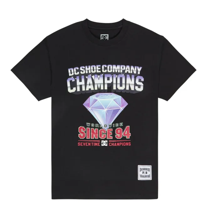 Home Run - Camiseta de manga corta Negro Hombre