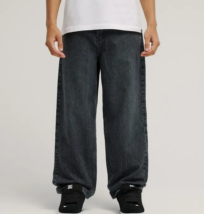 Baggy Denim Destroy - Vaquero de corte baggy Negro Hombre