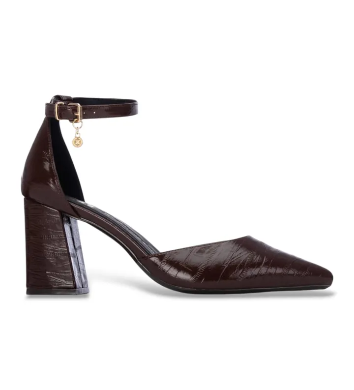 Xti para mujer. 14644101-MARRON Zapatos 146441 marrón (36), 5 a 8cm, Hebilla, Casual, Clásico