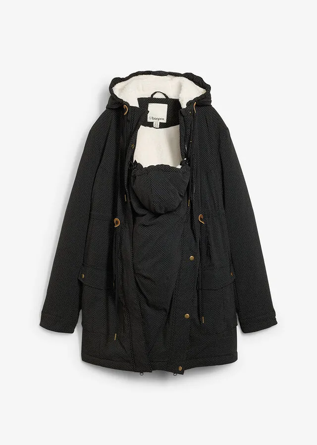 Suave chaqueta premamá/de porteo 3 en 1