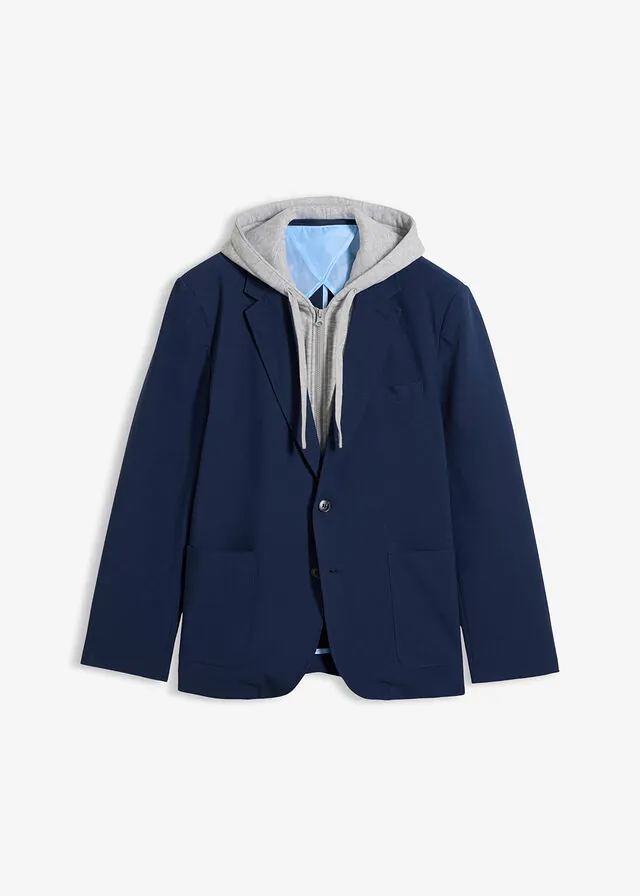 Chaqueta 2 en 1 con capucha desmontable