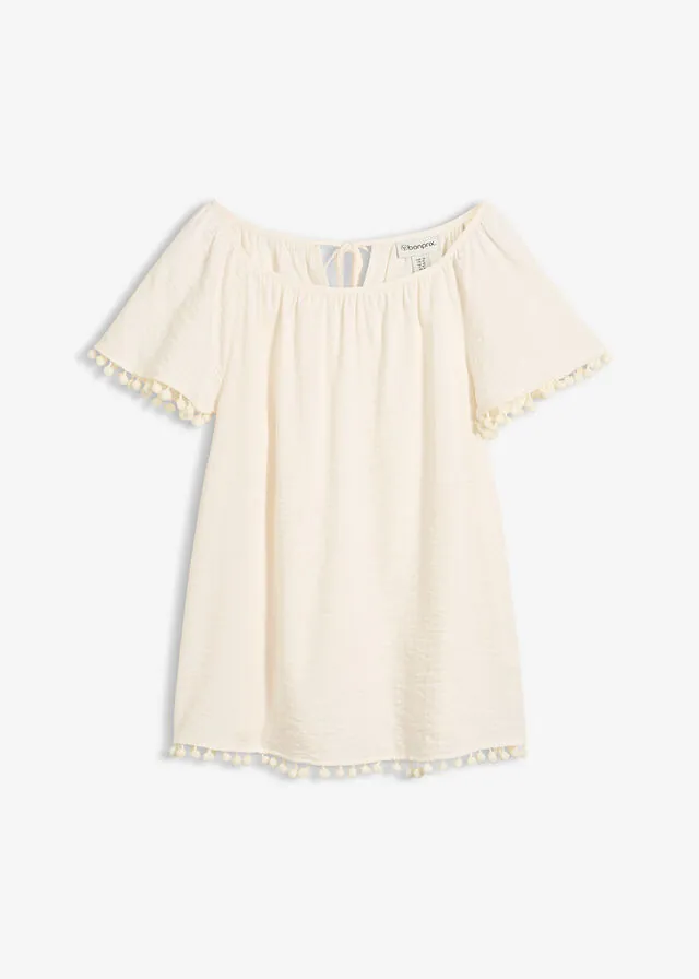 Blusa de mezcla de viscosa suave