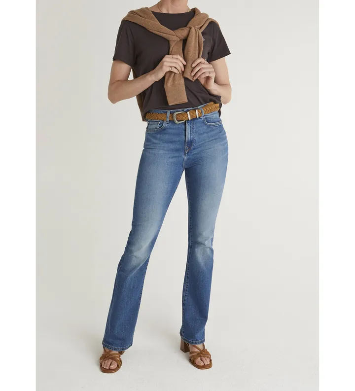 Pepe Jeans para mujer. PL20473354VC Jeans Flare Dion azul (24/34), Casual, Algodón, Denim
