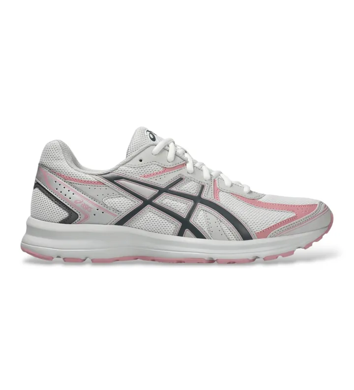 Asics unisex. 1203A684 Zapatillas Jog 100S blanco (37.5), Plano, Cordones, Casual