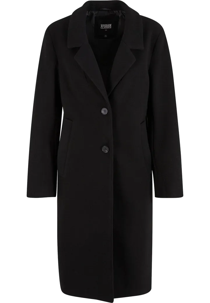 Urban Classics Abrigo de entretiempo negro