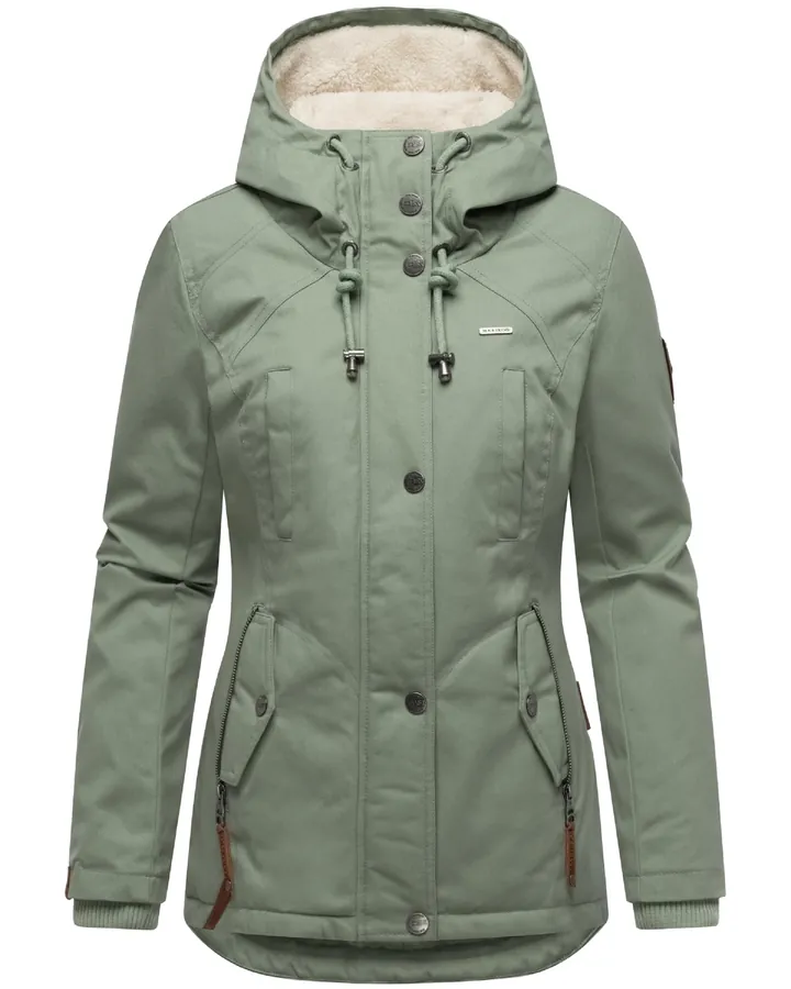 MARIKOO Parca de invierno 'Bikoo' verde claro