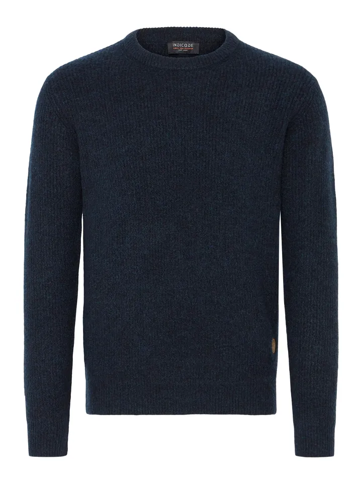 INDICODE JEANS Jersey ' IDBratram '  azul oscuro