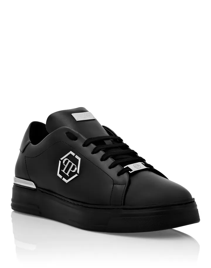 Philipp Plein Zapatillas deportivas bajas 'Hexagon' negro / blanco