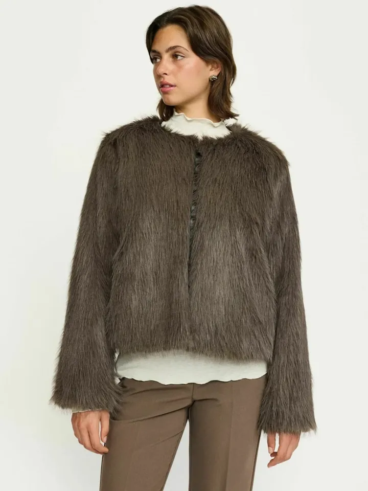 Soft Rebels Chaqueta de entretiempo ' SREstelle ' marrón