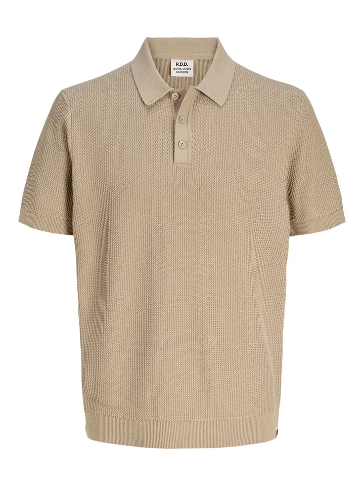 R.D.D. ROYAL DENIM DIVISION Camiseta 'RDD' beige oscuro