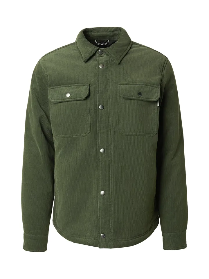 Vintage Industries Chaqueta de entretiempo 'Steven' verde oscuro