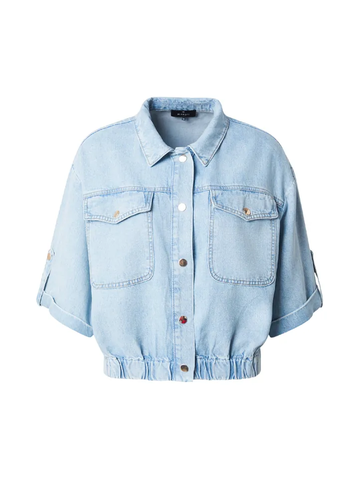 monari Chaqueta de entretiempo  azul denim