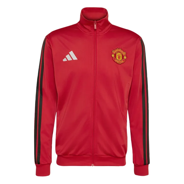 ADIDAS PERFORMANCE Sudadera con cremallera deportiva 'Manchester United DNA' amarillo / rojo / negro / blanco