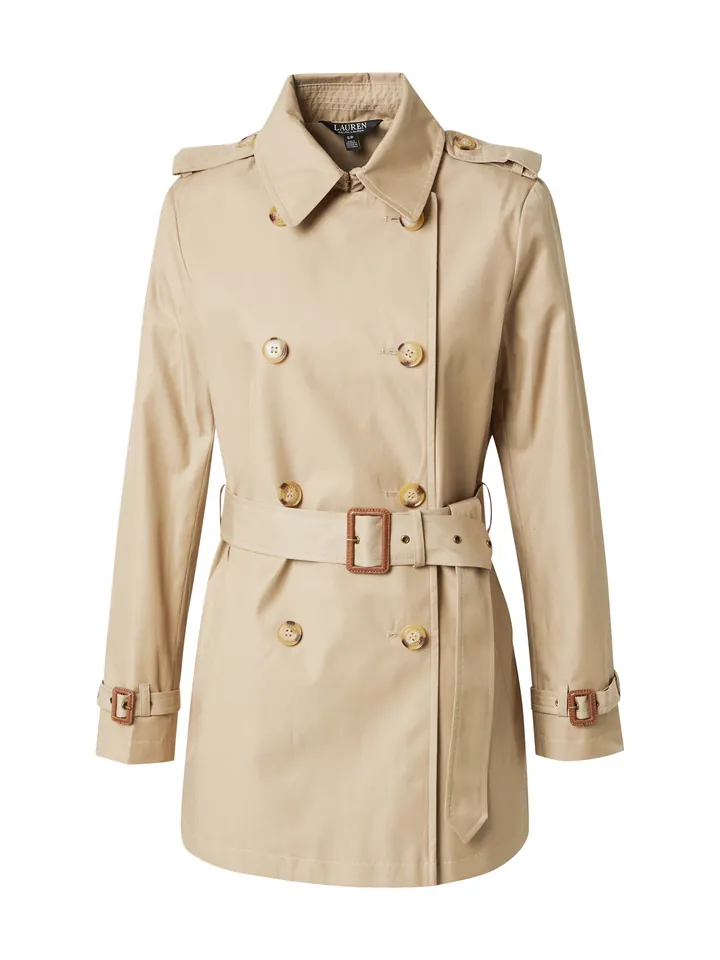 Lauren Ralph Lauren Abrigo de entretiempo beige claro