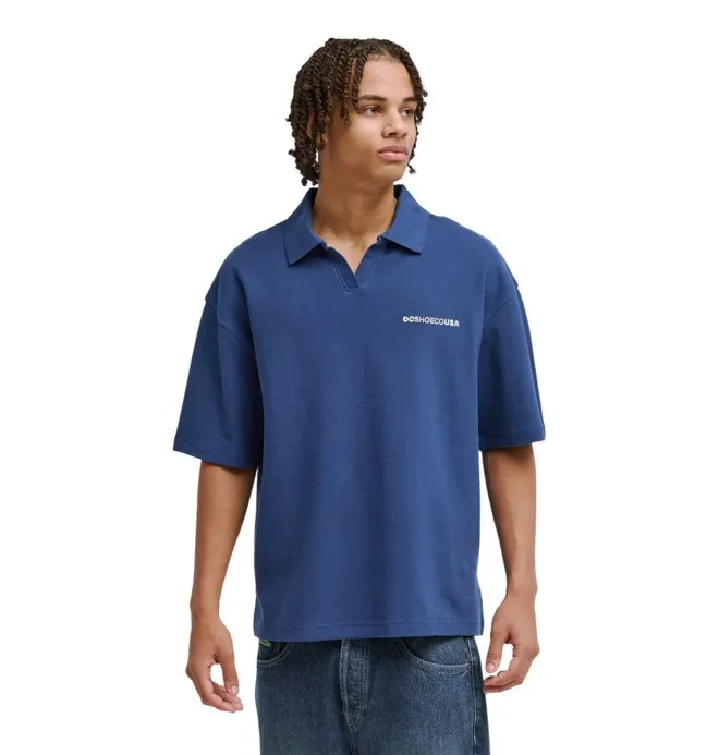 DC Classic Club - Camisa polo de manga corta Azul Hombre