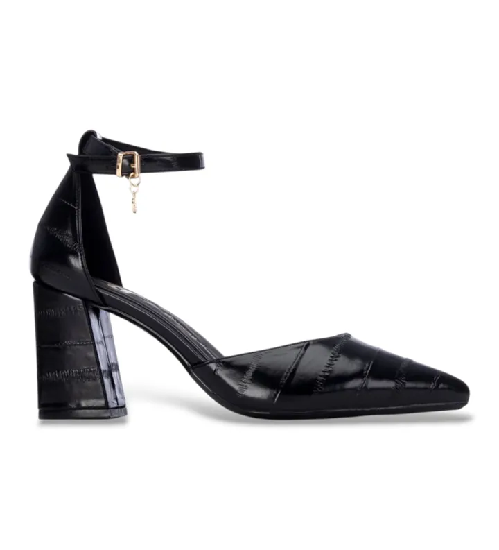 Xti para mujer. 14644102-NEGRO Zapatos 146441 negro (36), 5 a 8cm, Hebilla, Casual, Clásico