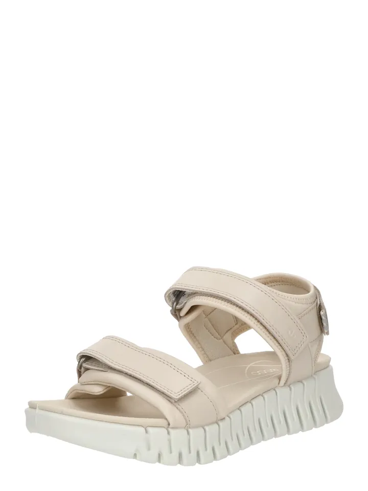 ECCO Sandalias con hebilla beige