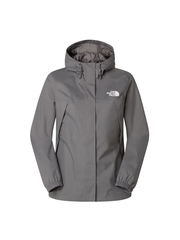 THE NORTH FACE Chaqueta de montaña 'ANTORA' gris / blanco
