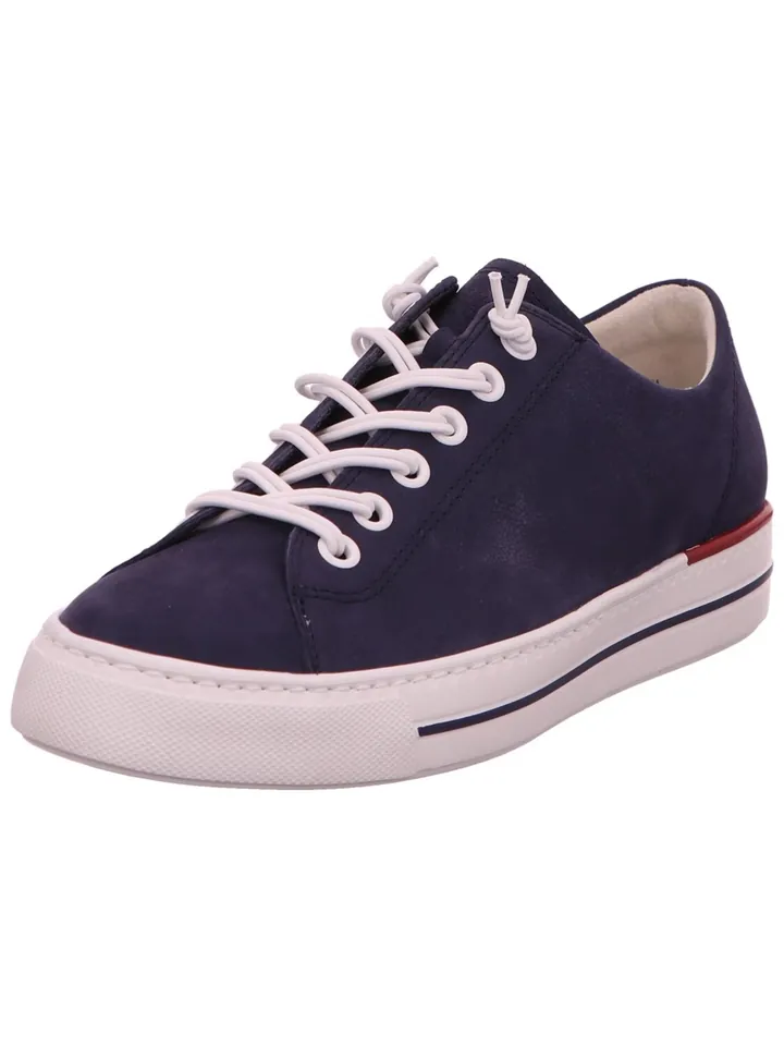 Paul Green Zapatillas deportivas bajas 'Sneaker Damen 4081-365 Rauleder in blau' azul