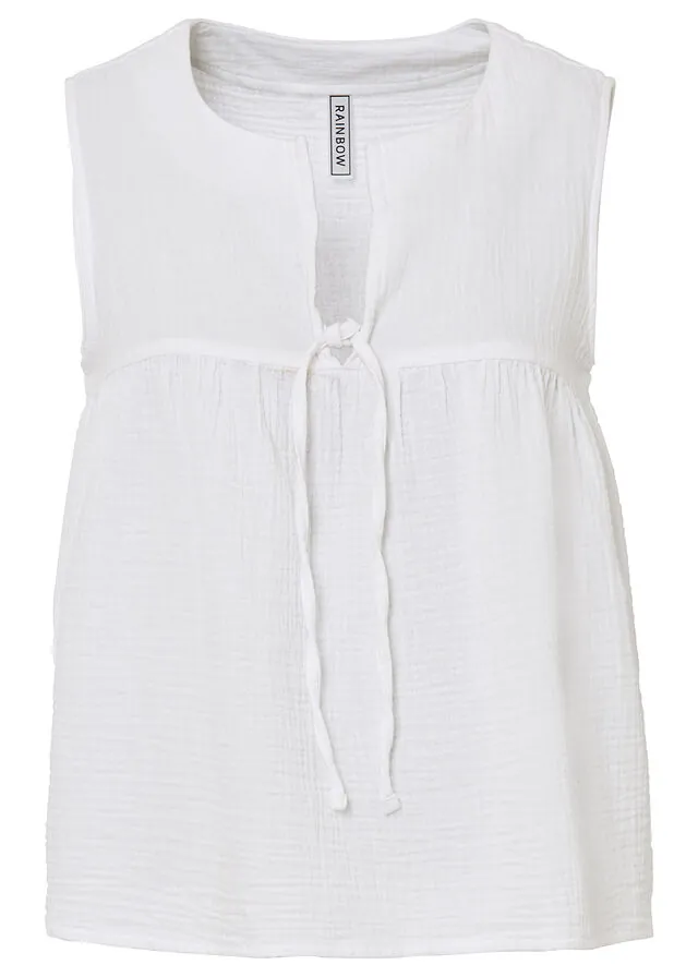 Blusa de muselina