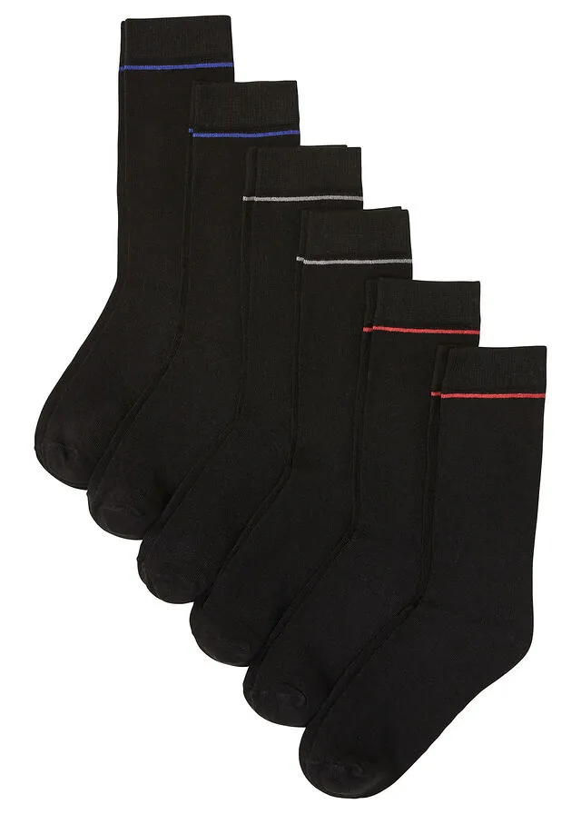 Calcetines con algodón orgánico (6 pares)