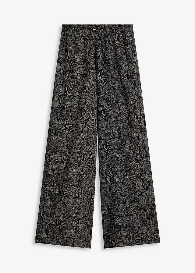Pantalón de punto de crepé estructurado