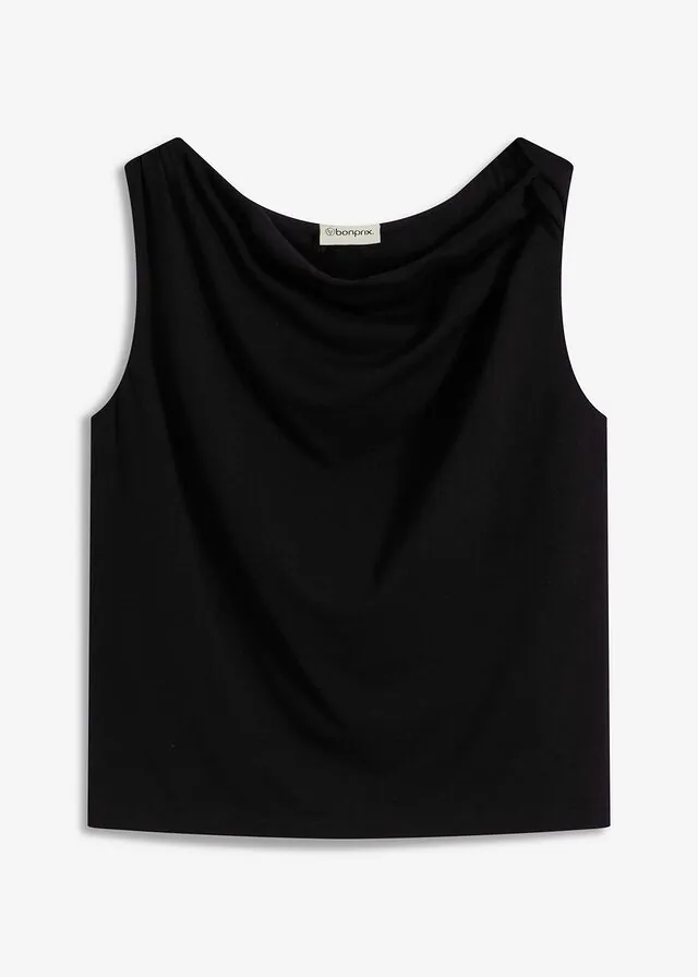 Top con detalle anudado