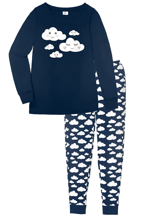 Pijama de algodón orgánico puro